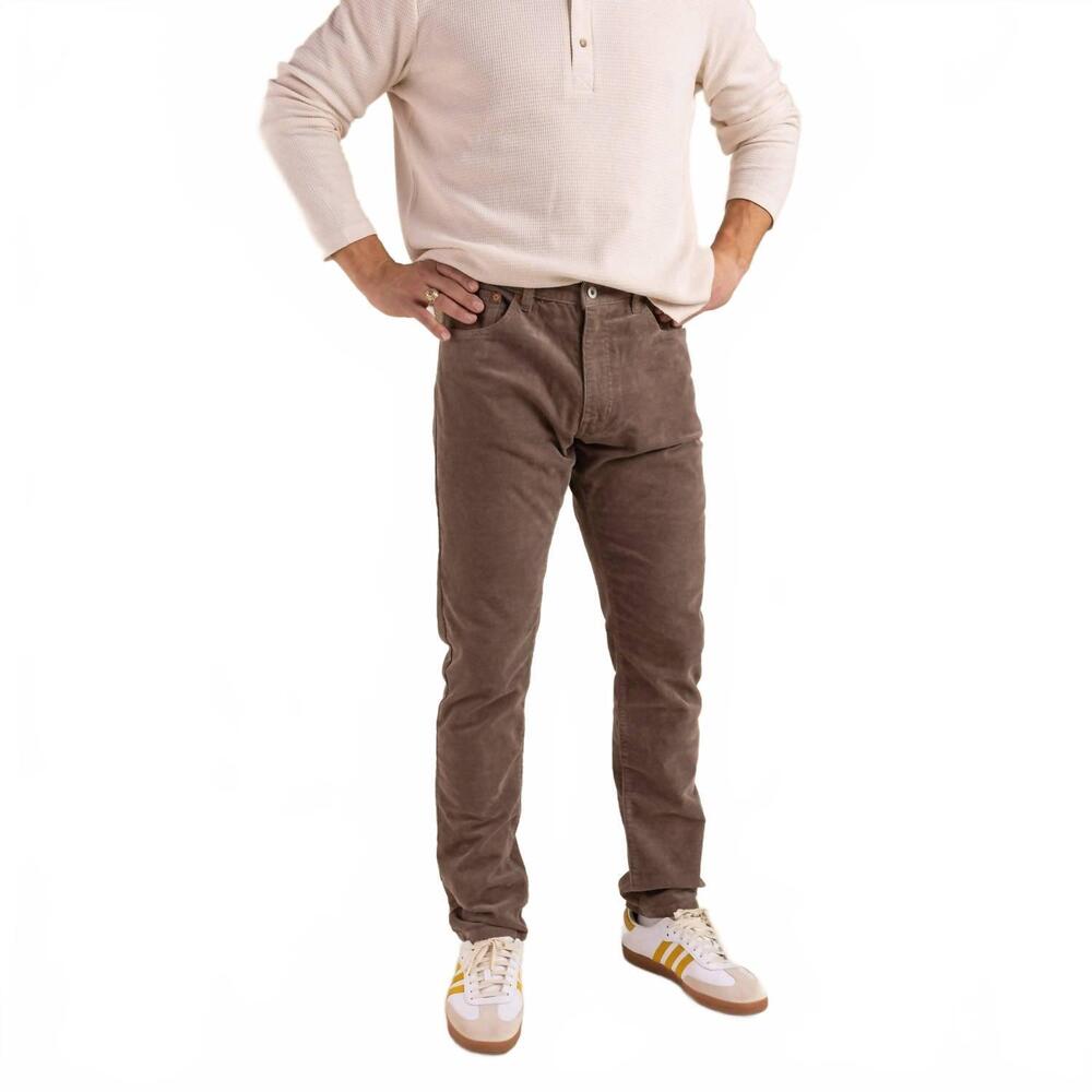 NEW SENDERO PROVISIONS CO. chinle cord pants in trail brown